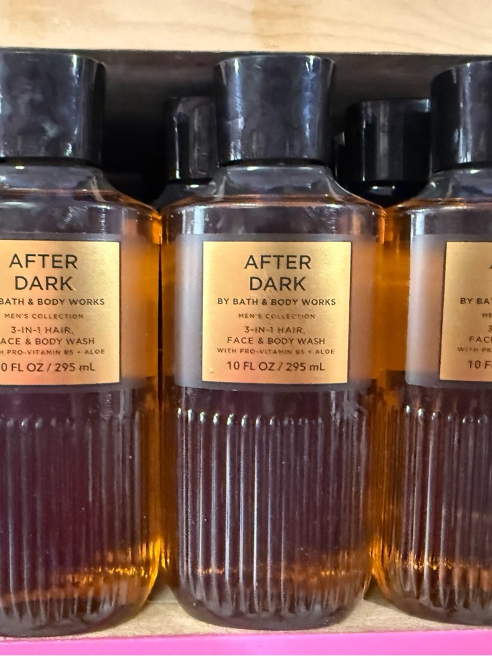 3 Bath & Body Works After Dark 3-in-1 Hair Face & Body Wash - Amber